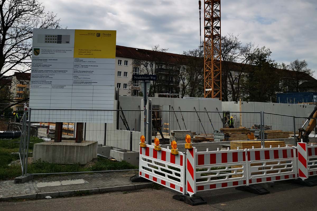 Vermessungsbüro Gärtner aus Heidenau - Aktuelles - Förderschule BALD Dresden