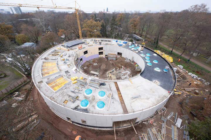 Vermessungsbüro Gärtner aus Heidenau - Aktuelles - Orang-Utan-Haus Dresden